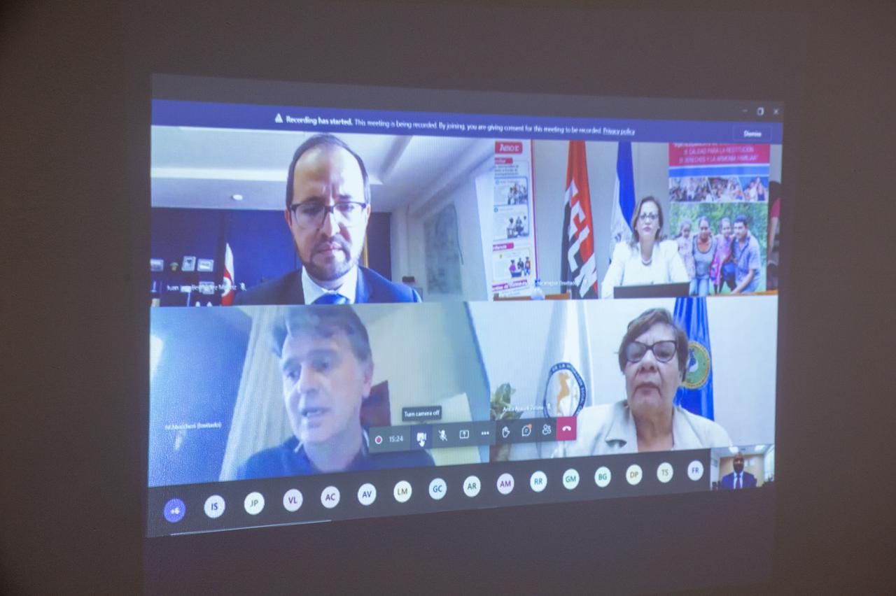 Gabinete de Política Social participa en 74 Reunión Ordinaria del Consejo de la Integración Social Centroamericana (CIS)