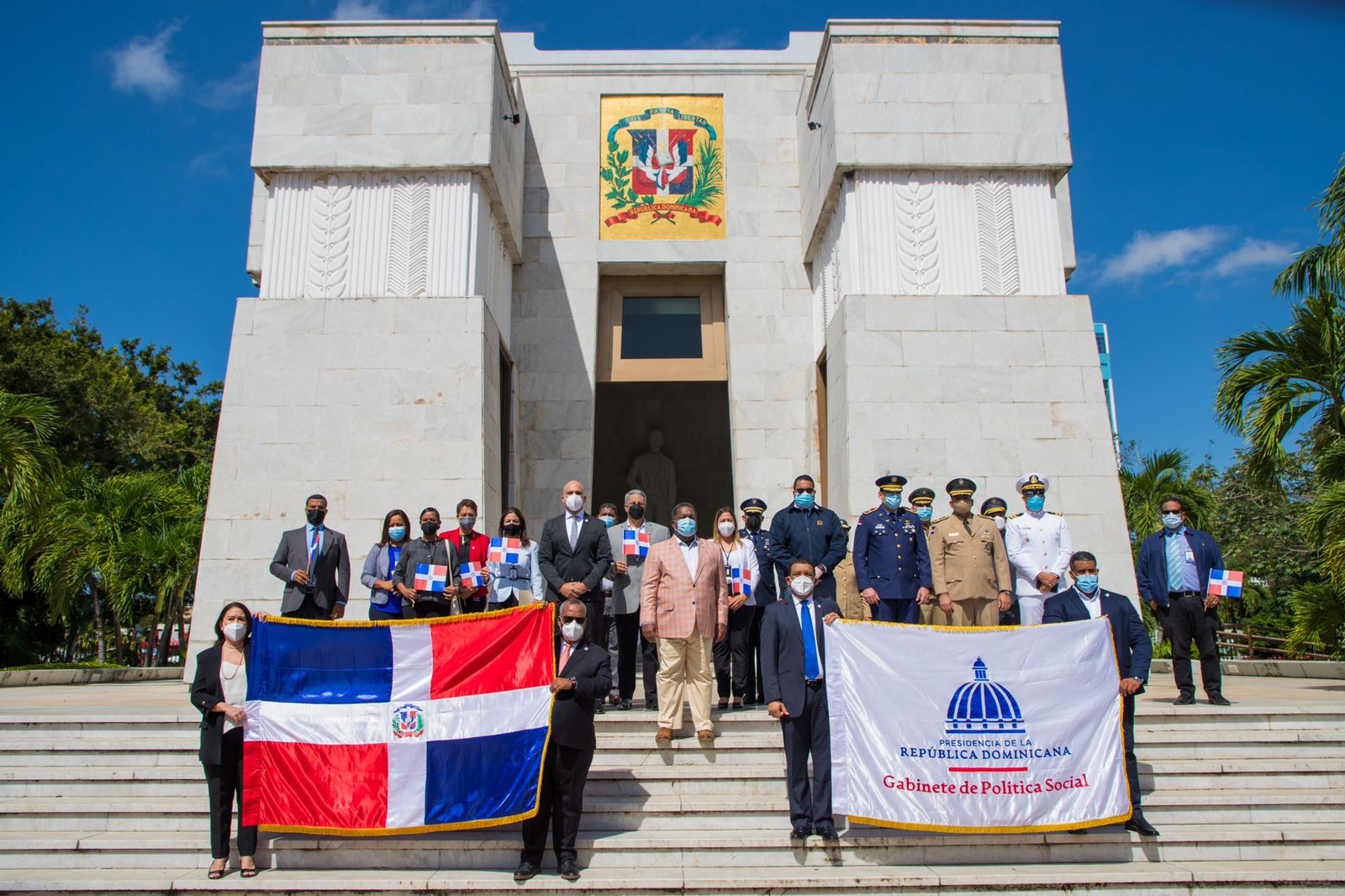 Gabinete de Política Social conmemora 158 aniversario de la Restauración de la Independencia
