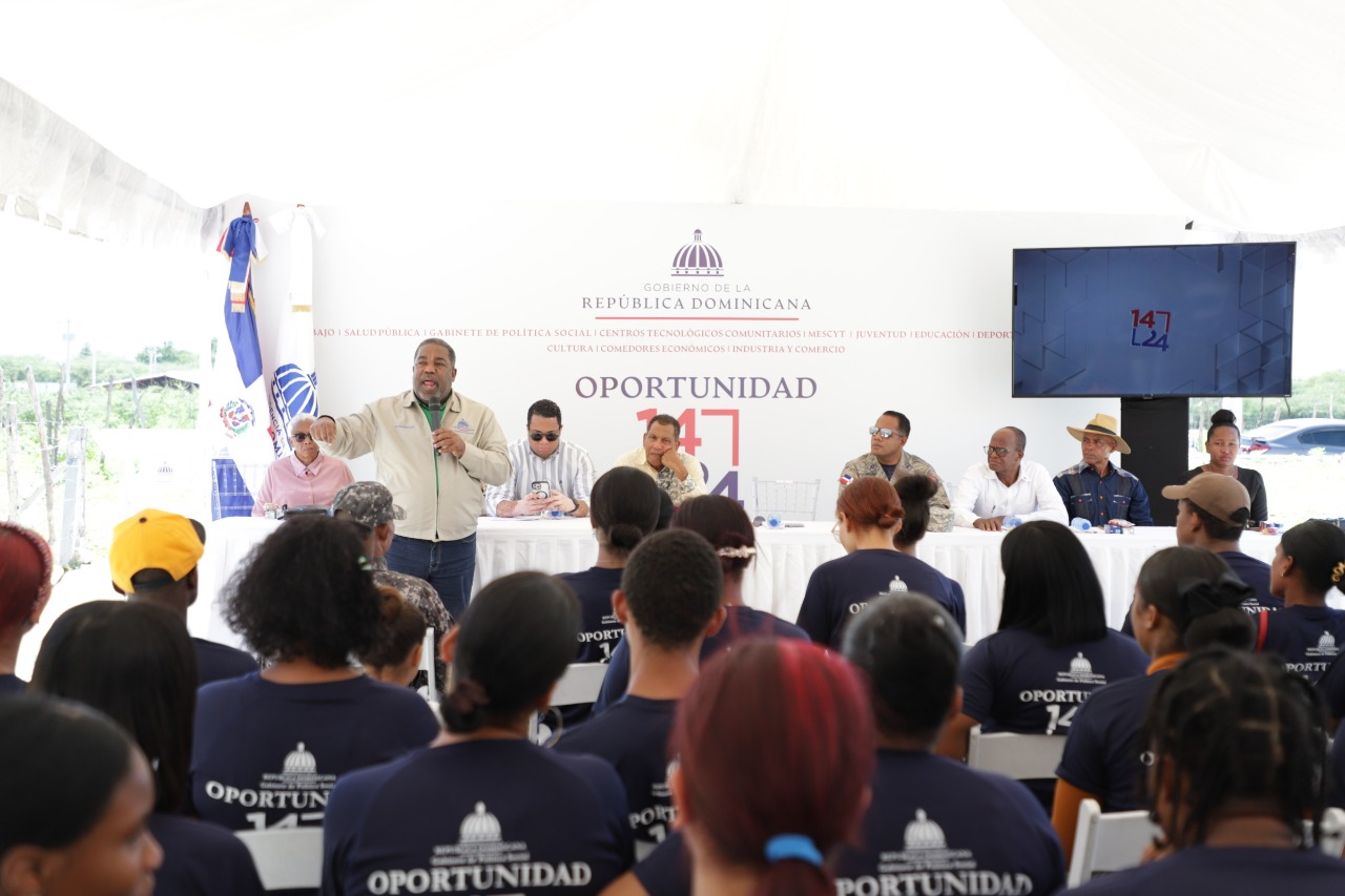 538 jóvenes de Independencia y Jimaní se capacitarán en nuevos centros del programa “Oportunidad 14-24”